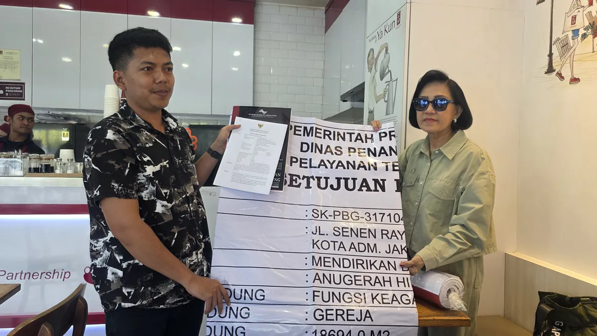 Penyerahan Dokumen Ketetapan PBG Sarana Ibadah